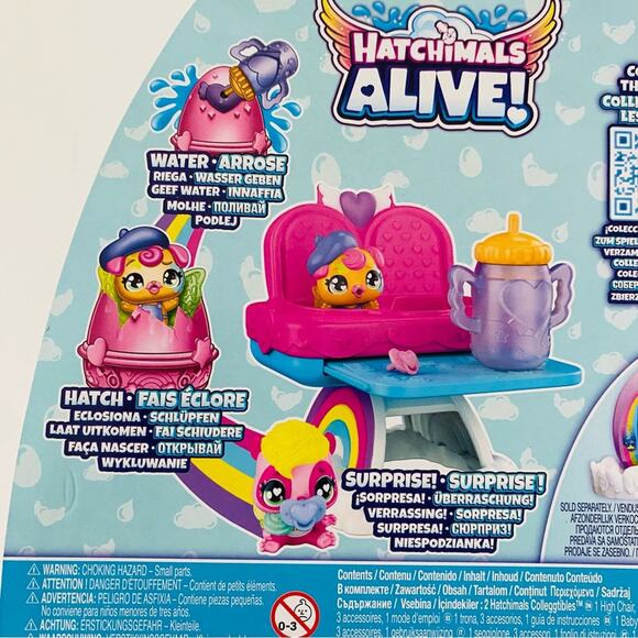 Hatchimals | Hatch n’ Stroll & Hungry Hatchimals Playsets Bundle NWT - Picture 4 of 13